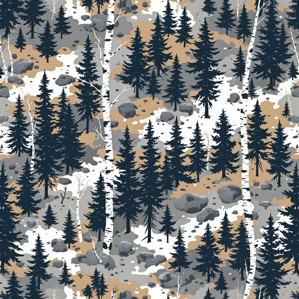 RPR-generated camouflage pattern from terrain data